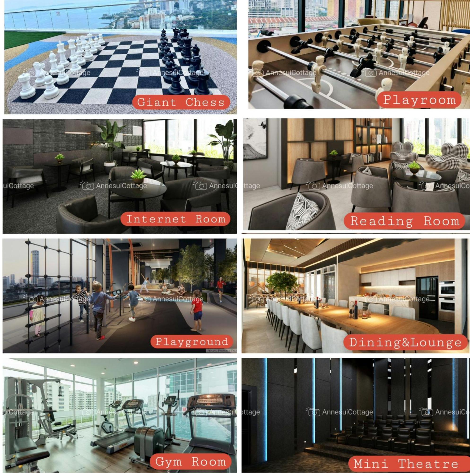 Urban Suites Two Or Three Bedroom Georgetown By Anc Jelutong المظهر الخارجي الصورة